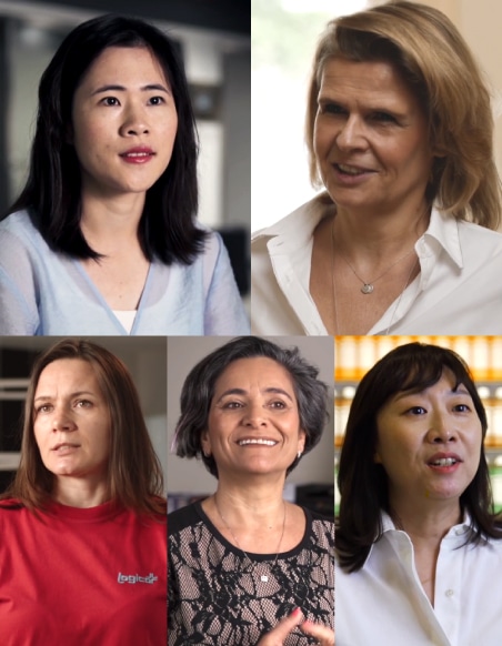 مجموعة من مقاطع الفيديو المجمَّعة من نساء وراء فيديوهات العلامة التجارية Organyc
